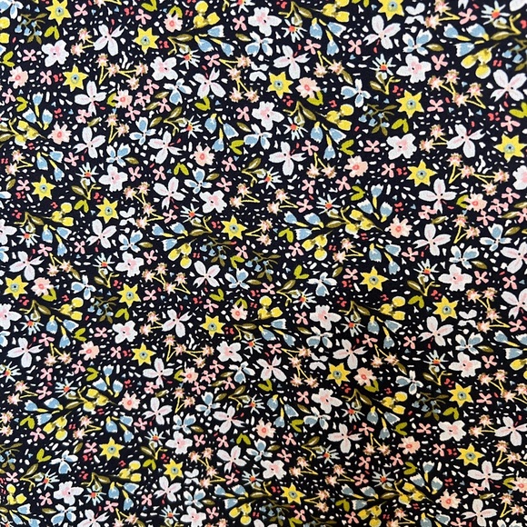 Loft Floral V Neck Pullover Top Blouse Size S NWOT - Picture 2 of 5